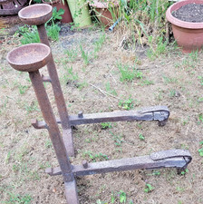 Paires de chenets landier a