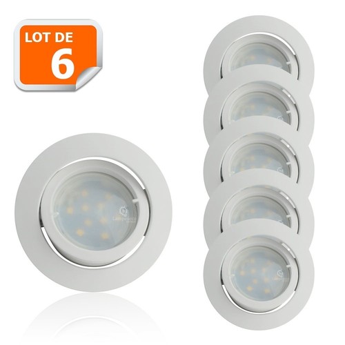 Lot spot led encastrable - 6,