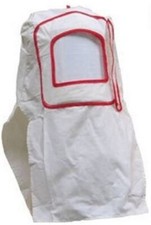 MASQUE CAGOULE VISIERE BLANC