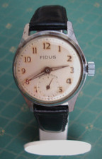 Montre garçonnet de marque -FIDUS- chromée des années 1960 1965