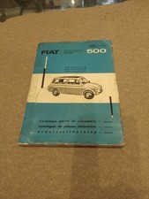 manuel de pièces détachées carrosserie Fiat 500 Giardiniera