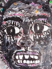 Tableau portrait visage - portrait,