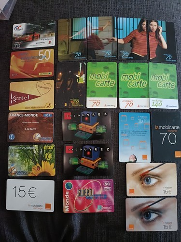 Lot mobicarte vintage - lot,