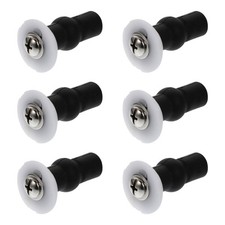  6 Pcs Vis Fixation Abattant Wc Boulons De Couvercle Toilette Charnière Siège