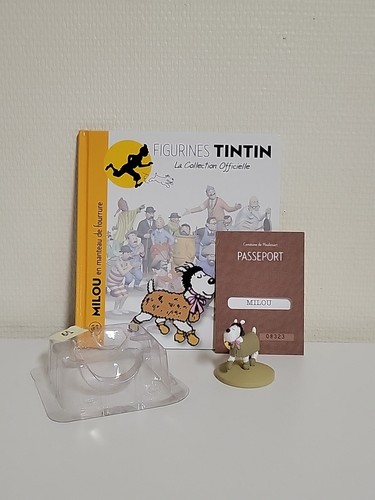 Figurine tintin milou - figurine,