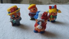 Lot de 4 Figurines Kinder Fana de Foot et Kleine Koon