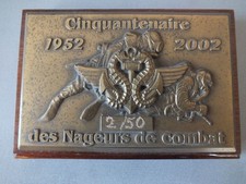 RARE Tape de bouche COMMANDOS NAGEUR DE CONBAT HUBERT JAUBERT CINQUANTENAIRE