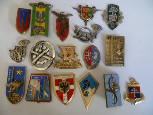Lot insignes militaire - lot,