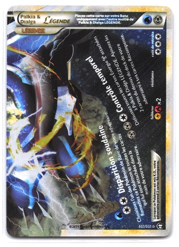 Carte pokémon palkia dialga - palkia, &