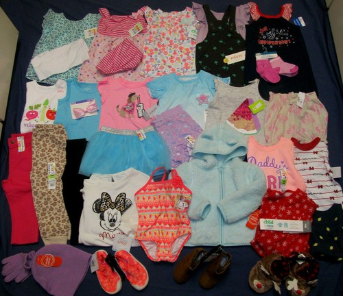 Nwt toddler girl clothes lot - girl's,