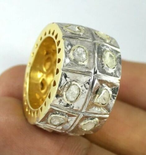 Polki diamant 925 argent - polki,