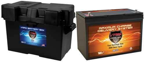 Vmax mr127 battery box - battery, 12v