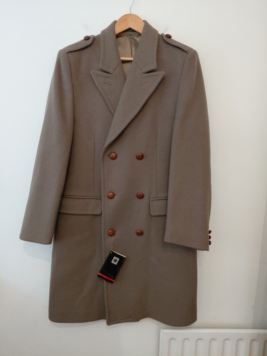 Crombie dunn coat brown - crombie,
