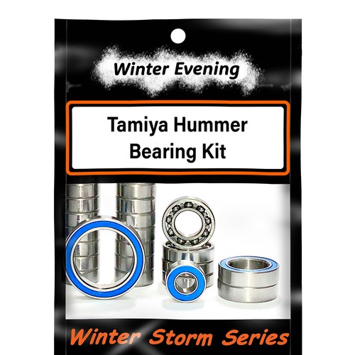 Winter evening tamiya hummer - evening,