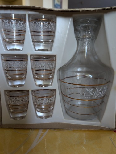 Service liqueur cristal - à,