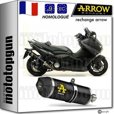 ARROW POT ECHAPPEMENT APPROUVE RACE-TECH NOIR C YAMAHA TMAX T-MAX 530 2012 12
