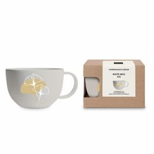 PPD Golden Gingko taupe Mug