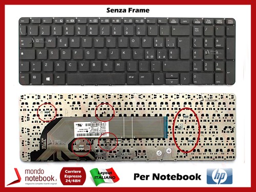 Clavier ordinateur portable - clavier, hp