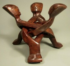 African? Puzzle carved wood