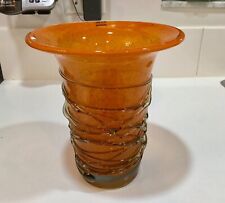 Handmade In Romania Orange Art