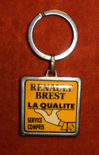 Porte clés renault brest - porte-clés, la