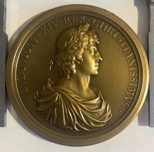 MÉDAILLE LOUIS XIV ROI SOLEIL