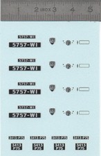 Décalcomanie - PEUGEOT 401 -