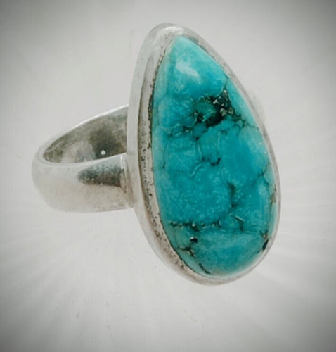 Bague goutte vintage - , 80s