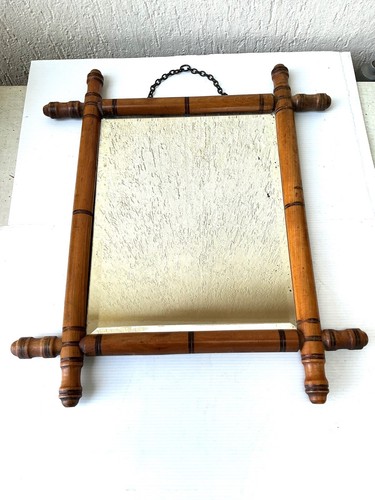 Miroir vintage dans cadre - , en