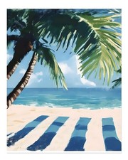 Affiche d'art mural paysage de