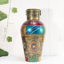 Peint à la Main Métallique