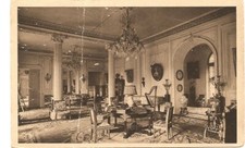 CP VALENCAY , grand salon Empire (indre ) , écrite date ? 
