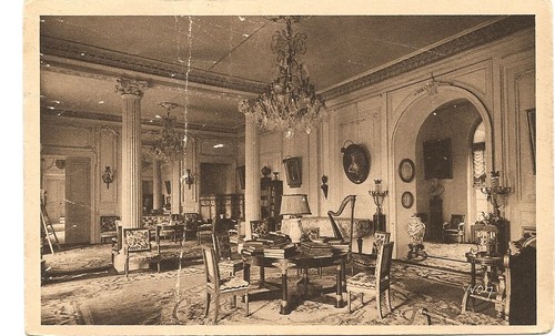 Valencay grand salon - cp,