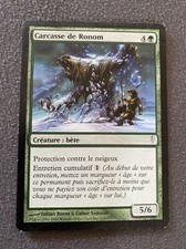 carte magic the gathering 1993-2006 CARCASSE DE RONOM