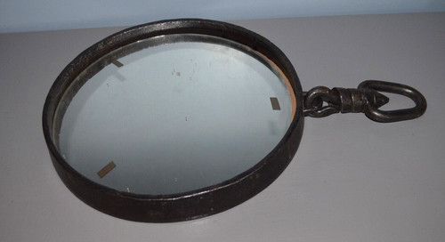 Miroir fer forgé dans - fer, gout
