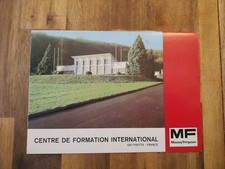 Brochure Massey Ferguson Centre De Formation International