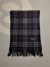 Burberry Black Wool Scarf