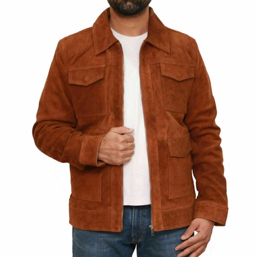 Veste suède pour - pour, hommes