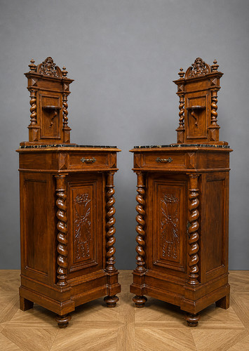 Paire petits meubles - de,