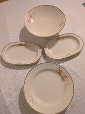 Lot de 4 plats de service