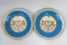 Deux Assiettes Sevres Paris