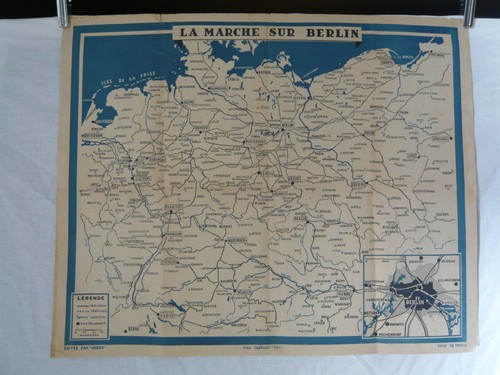 Carte routière ancienne la - carte,
