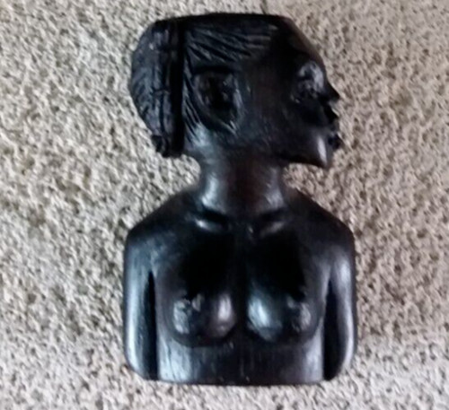 Buste miniature bois - miniature,