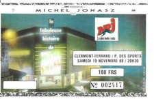 RARE / TICKET BILLET CONCERT -