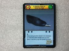JCC Card JAMES BOND 007 GOLDENEYE Carte CHAUSSURE COUTEAU DU COLONEL ROSA KLEBB