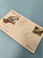 Enveloppe FDC Gabon Perroquet