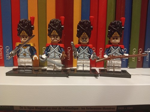 Minifigs soldats napoléoniens - minifigs,