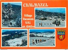 42 - Chalmazel - Village Vacances VAL - Multivues - Blasons - CPM - Voir Scans R