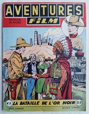 AVENTURES FILM NUMERO 9  ARTIMA 1952 RARISSIME TBE