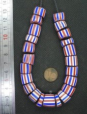 Lot Perles CHEVRON Verre